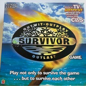Hasbro Survivor Game - Blue and Yellow